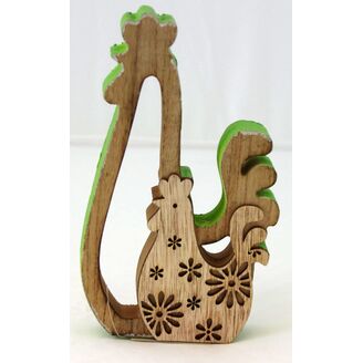 SLEPICE DŘEVO 11x20cm*