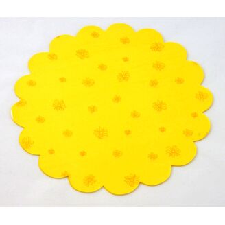 30cm KVÍTEK P1 RONDO*ŽLUTÁ