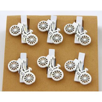 KOLO NA KOLÍČKU 3,5cm 6ks*BÍLÁ