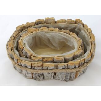 TRUHLÍK OVÁL 22X13X9cm 15X8X8*PŘÍRODNÍ