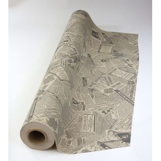 ROLE PLAST NEWS 70cmx40m*ŠEDÁ