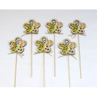 ZÁPICH KVĚT 6x27cm 6ks*PŘÍRODNÍ