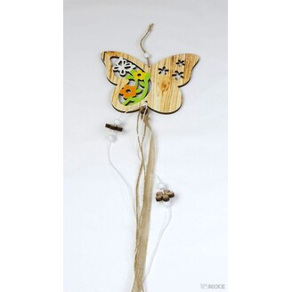 ZÁVĚS MOTÝL 15x50cm*PŘÍRODNÍ