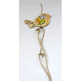 ZÁVĚS PTÁČEK 15x50cm*PŘÍRODNÍ