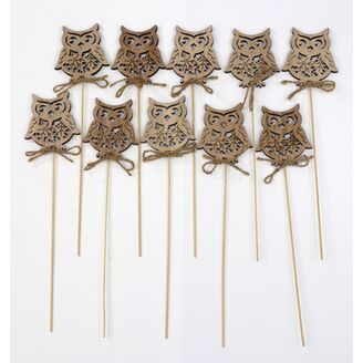 ZÁPICH SOVA 7x26x6cm 10ks*PŘÍRODNÍ