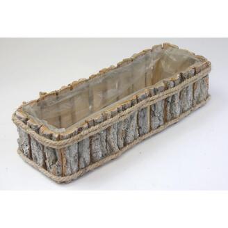 OBAL OBDÉLNÍK 36x10x8cm*BÍLÁ