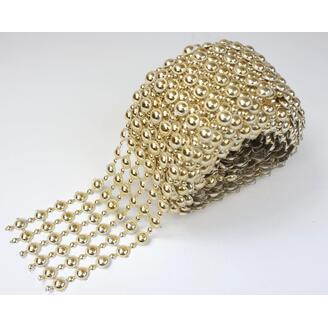 PÁSEK METAL 90mmx10yd*ZLATÁ