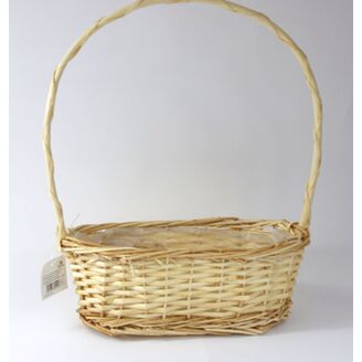KOŠ PROUTĚNÝ 30x42x11cm*PŘÍRODNÍ