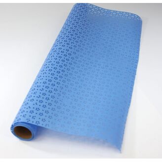 ROLE KVĚT 60cmx5yd*MODRÁ