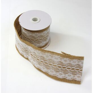 STUHA JUTA KRAJKA 75mmx5yd*PŘÍRODNÍ