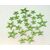HVĚZDA 3,5-6,5cm 24ks*ZELENÁ