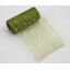 SPIDER ORGANZA BROKÁT 12cmx5yd*ZELENÁ