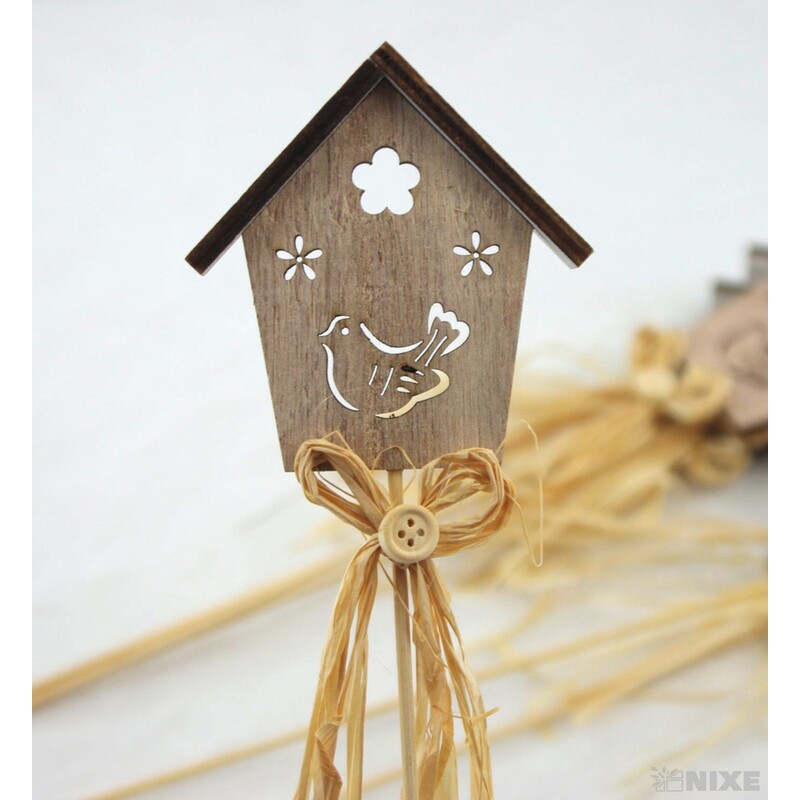 ZÁPICH BUDKA 8,5x32cm 6ks*PŘÍRODNÍ