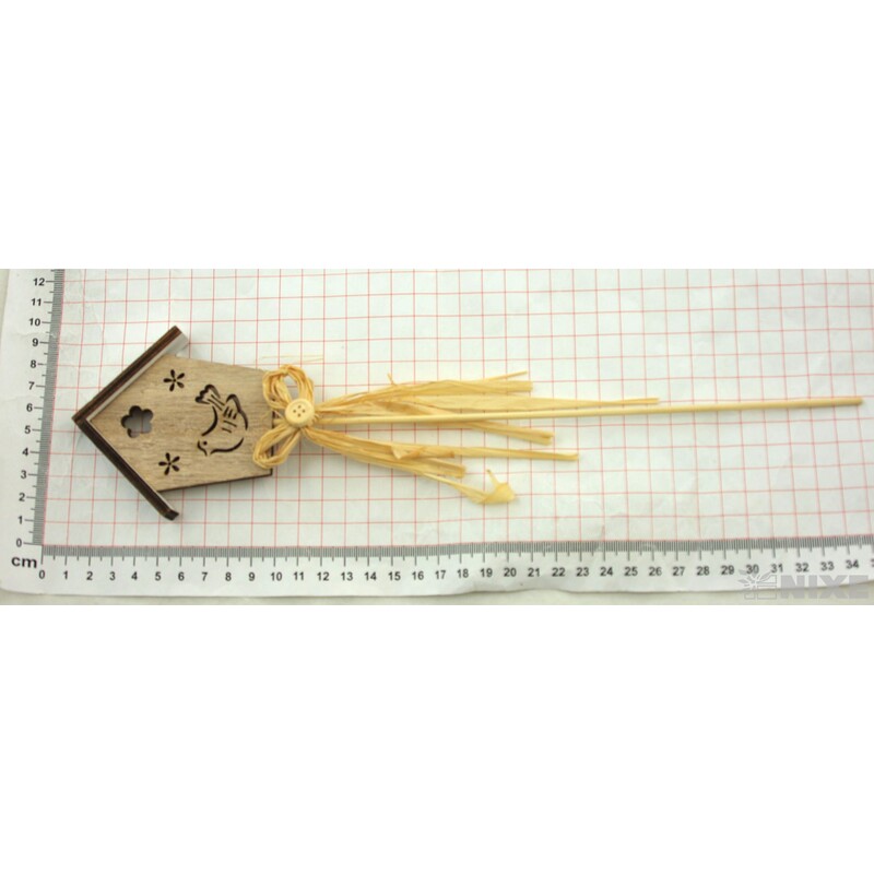 ZÁPICH BUDKA 8,5x32cm 6ks*PŘÍRODNÍ