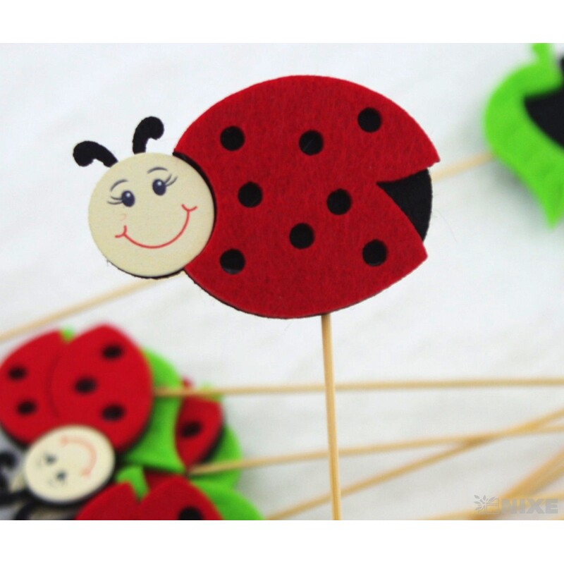 ZÁPICH FILC BERUŠKA 7x28cm 10ks*ČERVENÁ