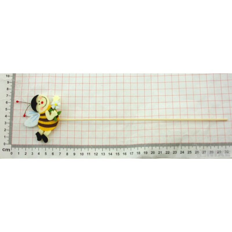 ZÁPICH FILC VČELKA 8x28x5cm 6ks*ŽLUTÁ