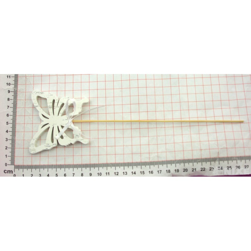 ZÁPICH D MOTÝL 7x25cm 10ks*BÍLÁ