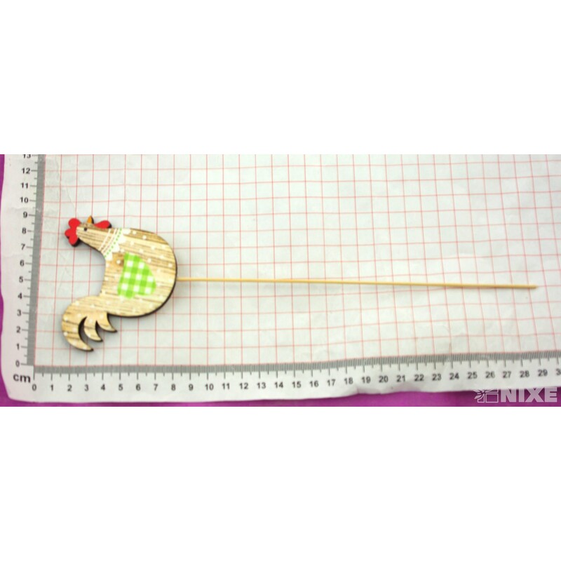 ZÁPICH D KOHOUT 7x28x8cm 6ks*MIX BAREV