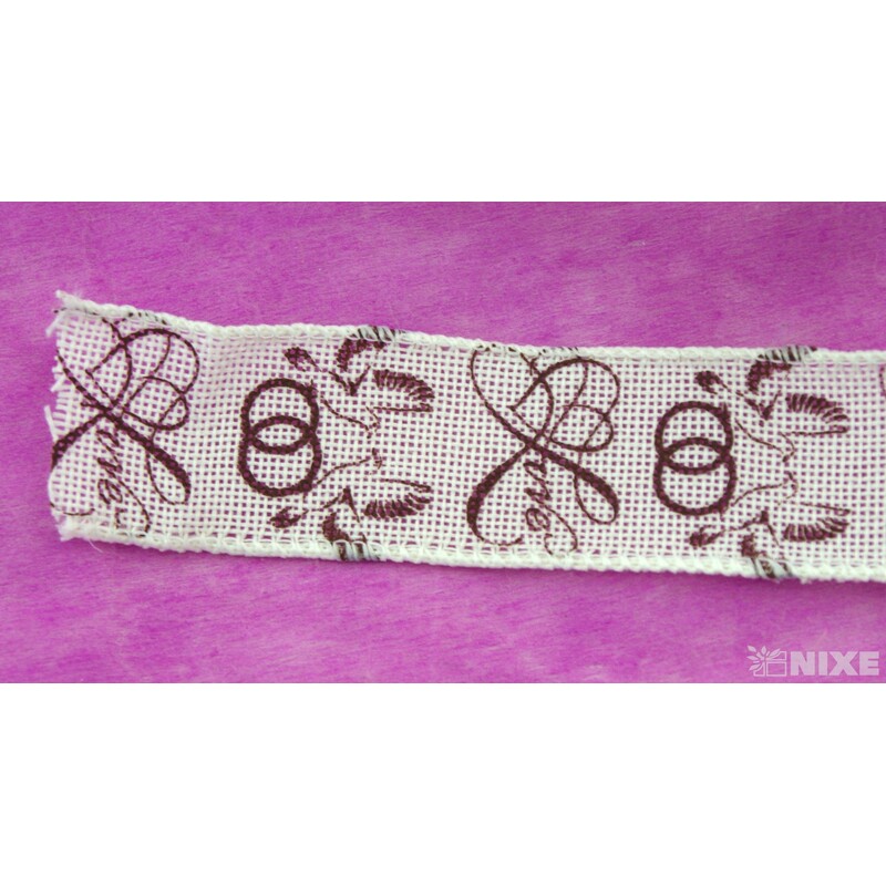 STUHA 250 38mmx7yd SVATEBNÍ*PŘÍRODNÍ