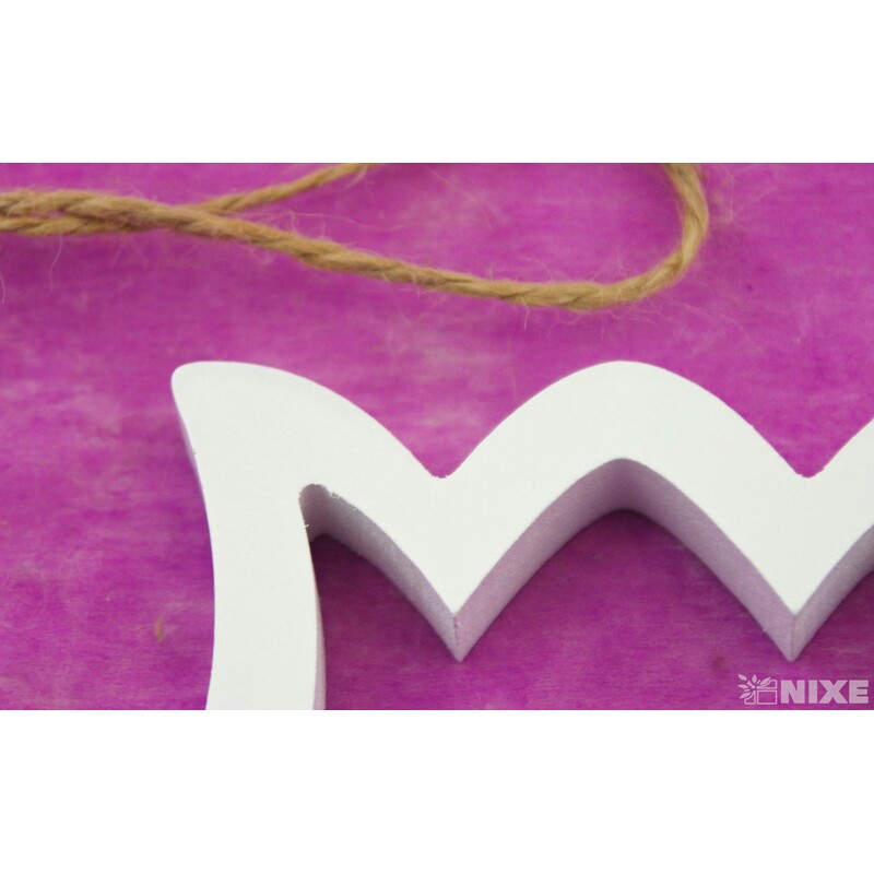 DOPLŇKY DŘEVO cca 13cm*BÍLÁ