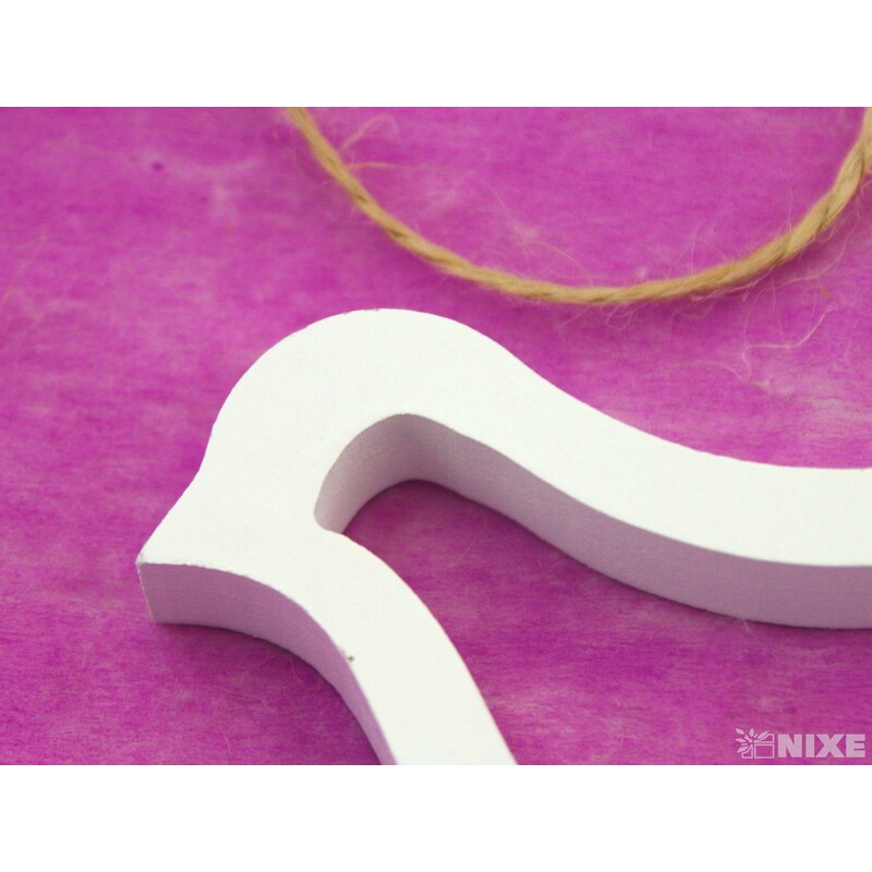 DOPLŇKY DŘEVO cca 13cm*BÍLÁ