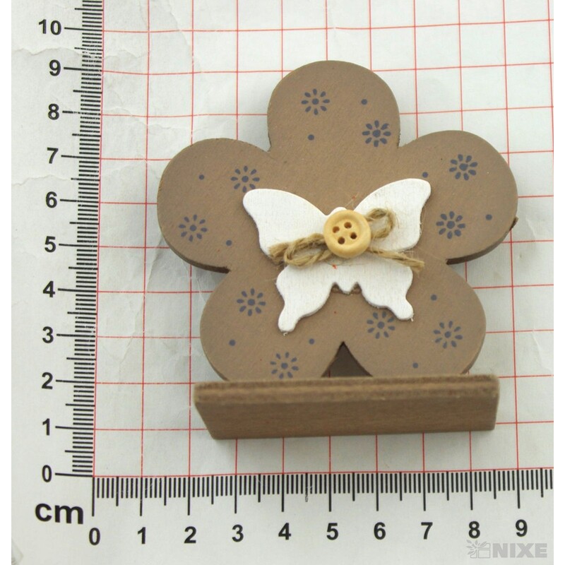 KOLÍČEK KVĚT 8x8cm 6ks*MIX BAREV