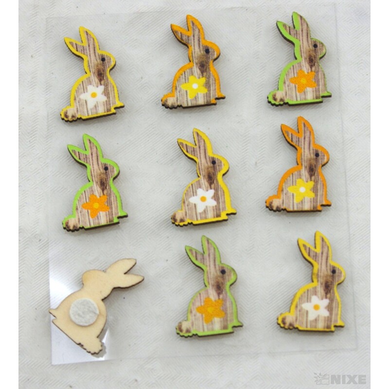 VELIKONOCE NALEP. 2,5cm 9ks*