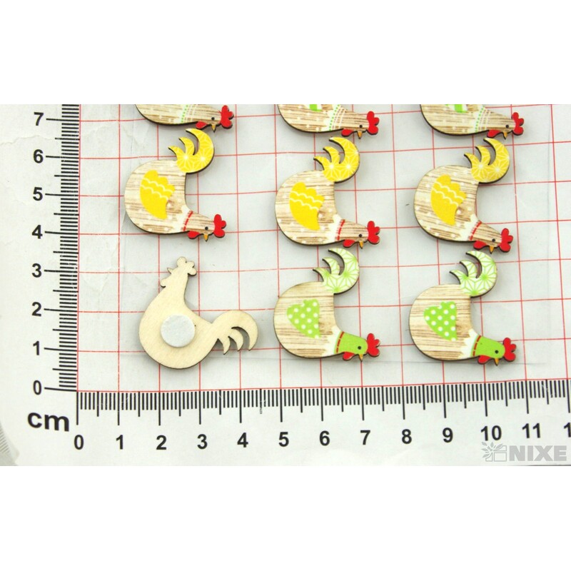 VELIKONOCE NALEP. 2,5cm 9ks*