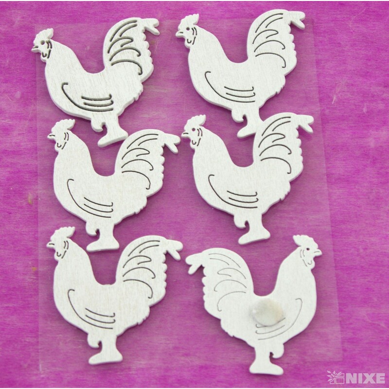 VELIKONOCE NALEP. 3cm 6ks*