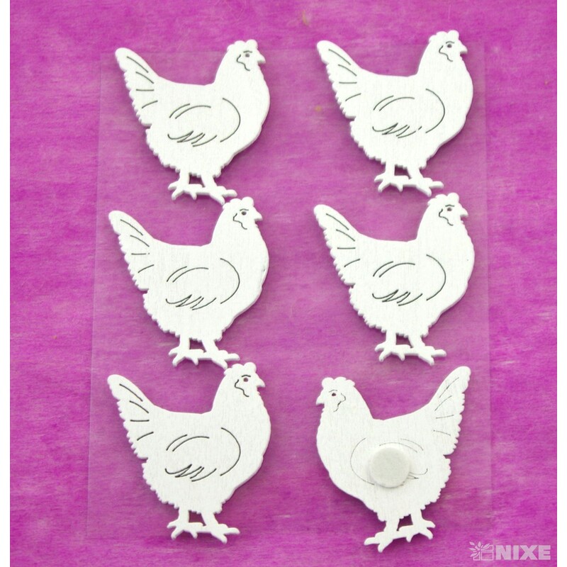 VELIKONOCE NALEP. 3cm 6ks*