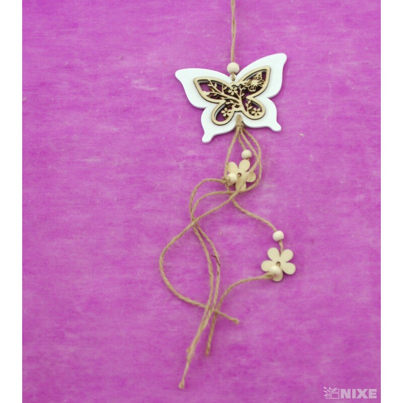 ZÁVĚS DŘEVO MIX 9x7cm*