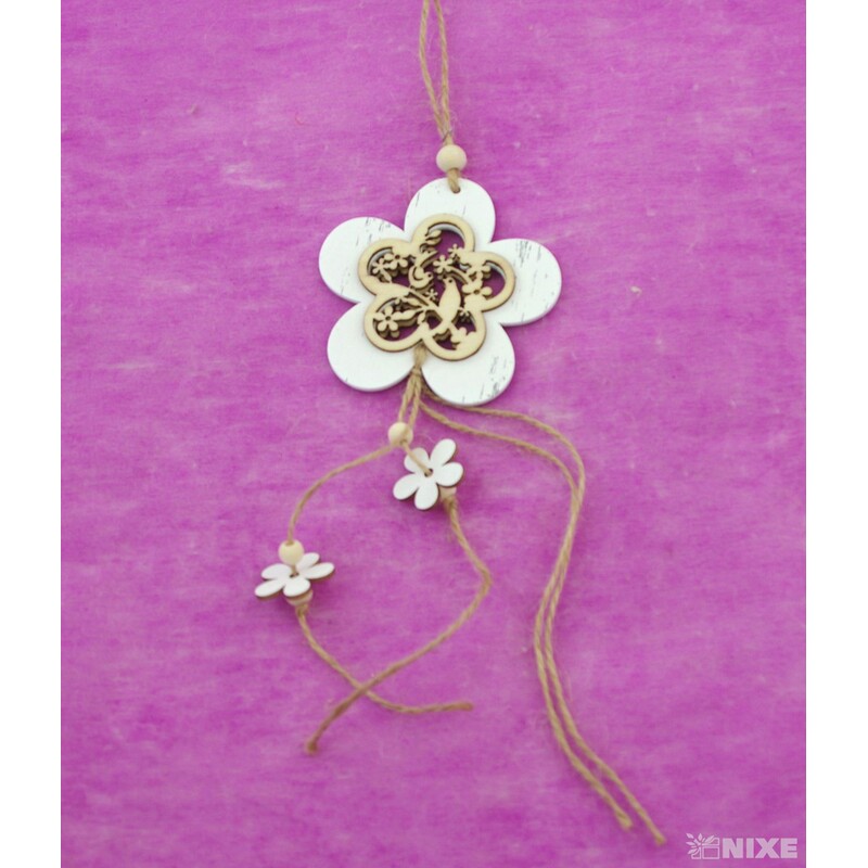 ZÁVĚS DŘEVO MIX 9x7cm*