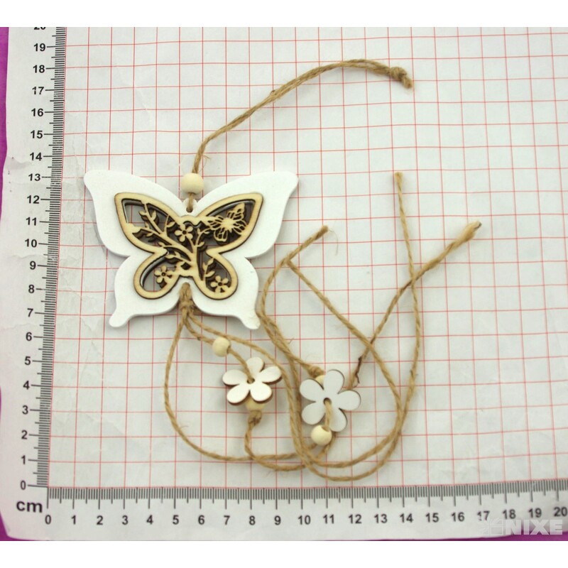 ZÁVĚS DŘEVO MIX 9x7cm*