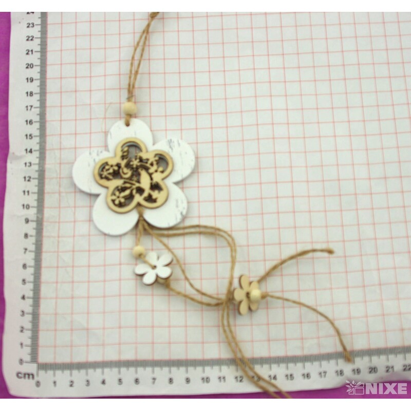 ZÁVĚS DŘEVO MIX 9x7cm*