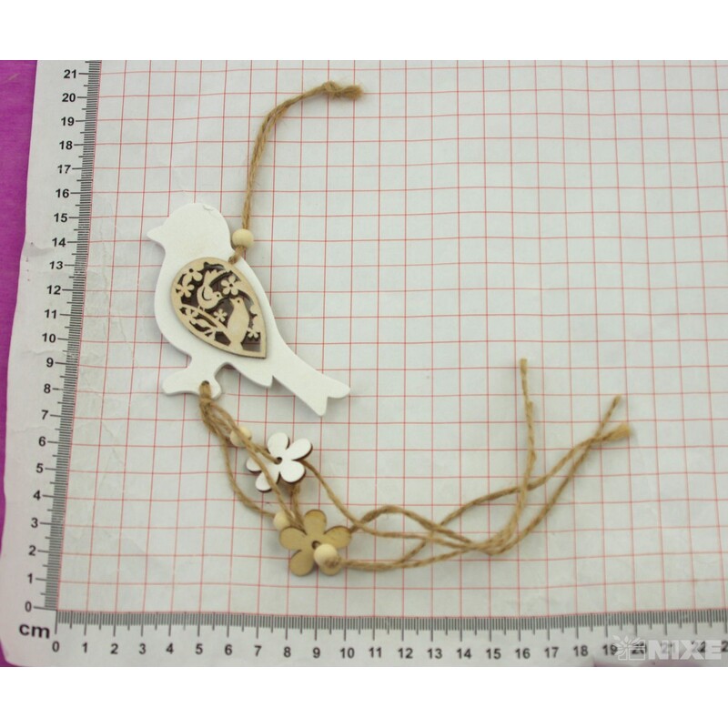 ZÁVĚS DŘEVO MIX 9x7cm*