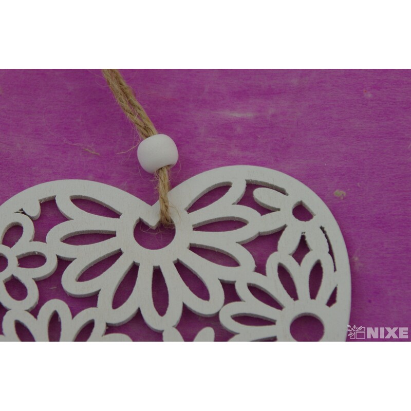 ZÁVĚS DŘEVO MIX 10cm 2ks*