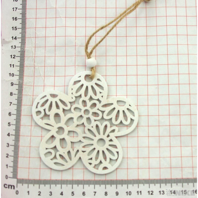 ZÁVĚS DŘEVO MIX 10cm 2ks*