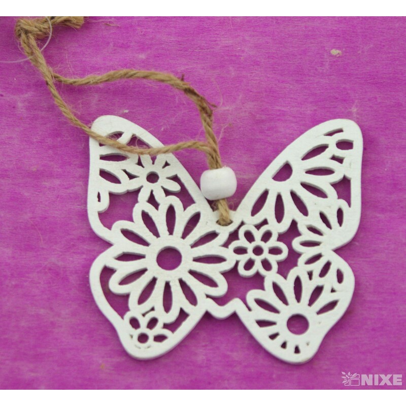 ZÁVĚS DŘEVO MIX 8cm 2ks*