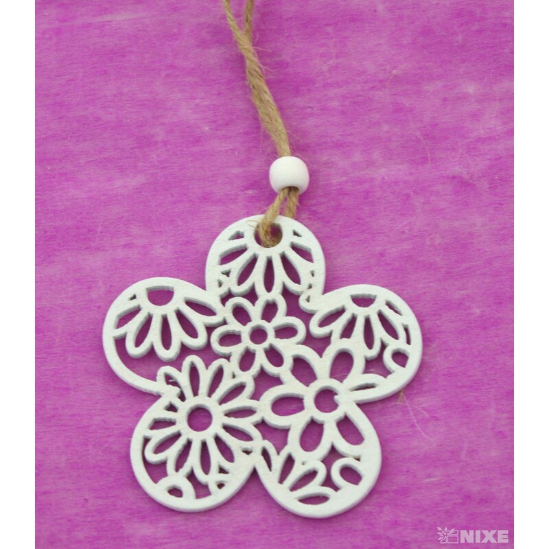 ZÁVĚS DŘEVO MIX 8cm 2ks*