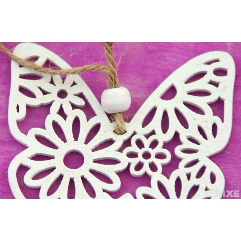 ZÁVĚS DŘEVO MIX 8cm 2ks*