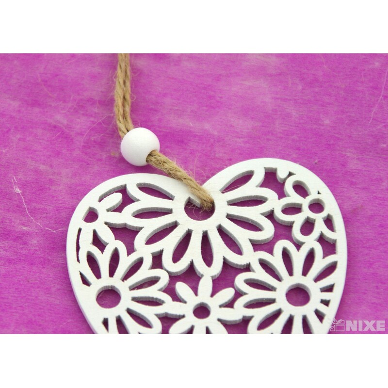 ZÁVĚS DŘEVO MIX 8cm 2ks*