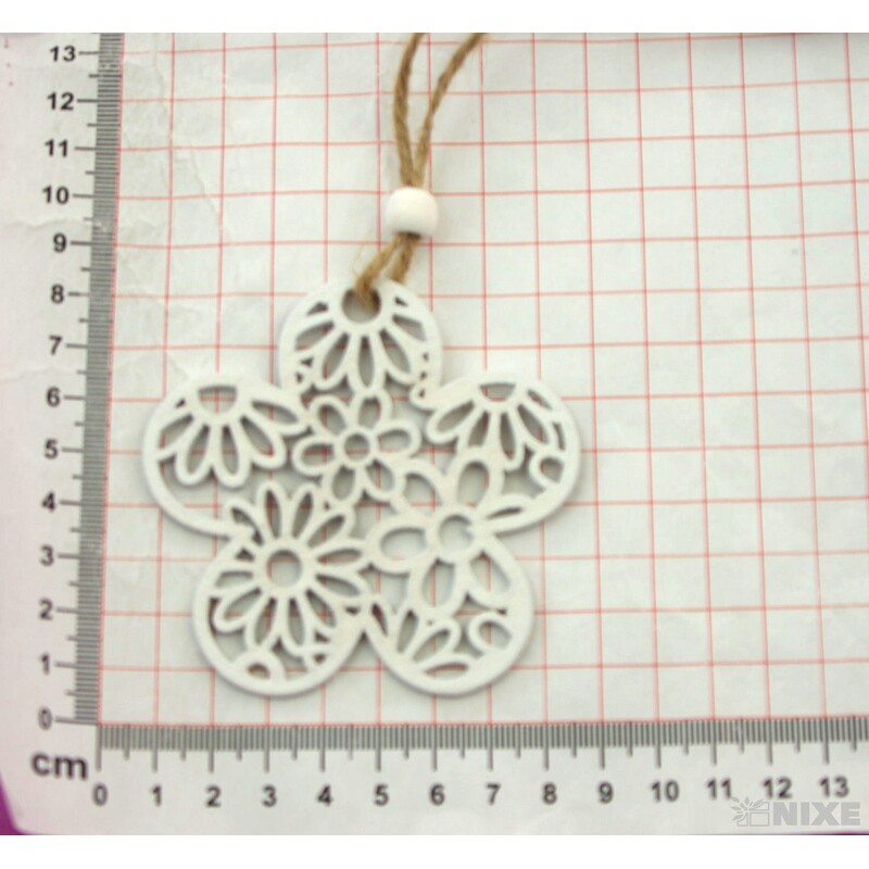 ZÁVĚS DŘEVO MIX 8cm 2ks*