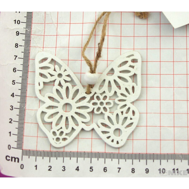 ZÁVĚS DŘEVO MIX 8cm 2ks*