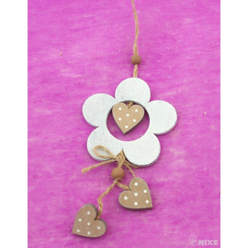 ZÁVĚS DŘEVO MIX 9cm*