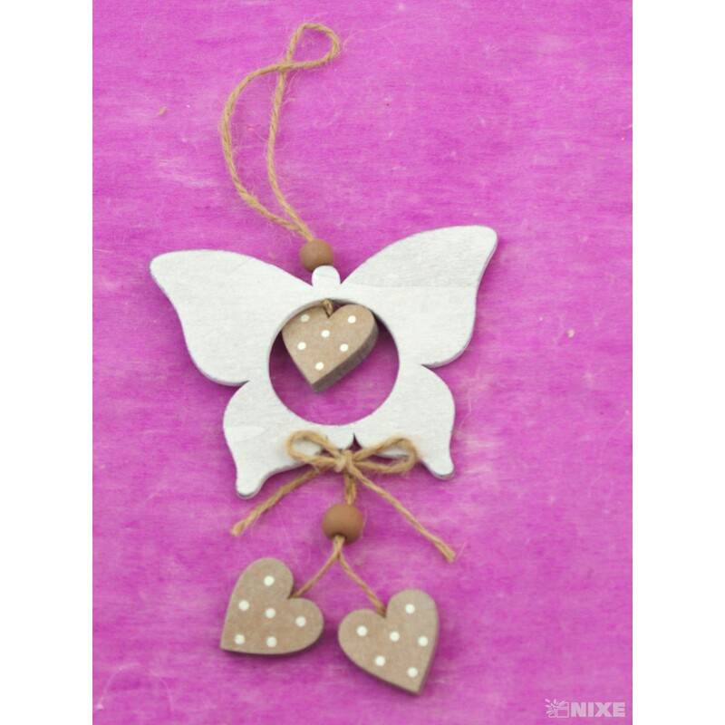 ZÁVĚS DŘEVO MIX 9cm*