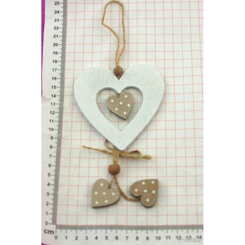 ZÁVĚS DŘEVO MIX 9cm*