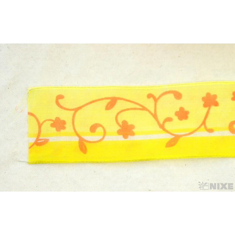 FLEUR 40mmx20m*ORANŽOVÁ+ŽLUTÁ 145