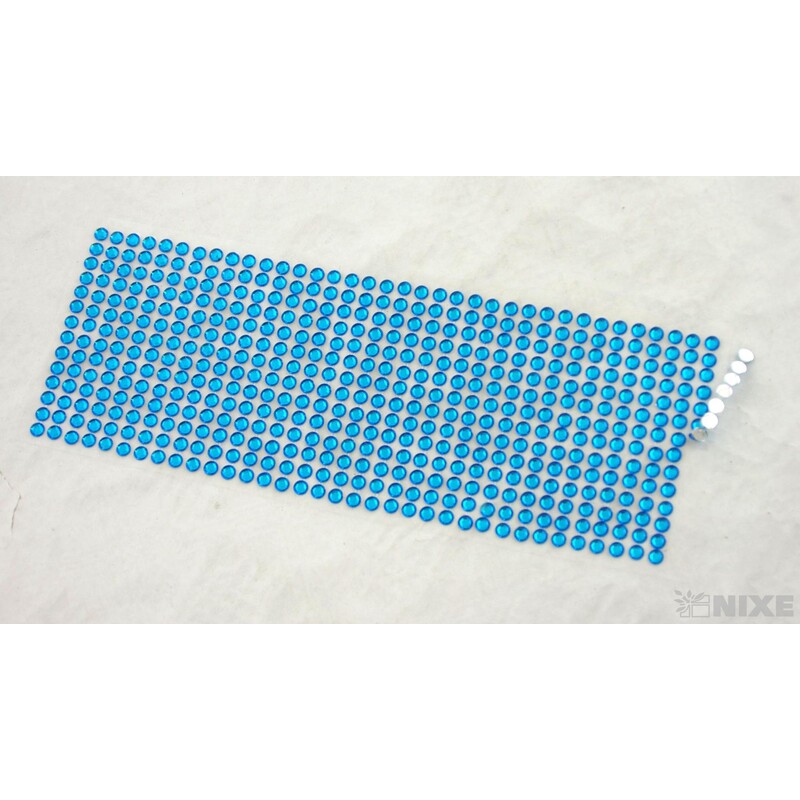 PERLIČKY NALEPOVACÍ 6mm 504ks*MODRÁ