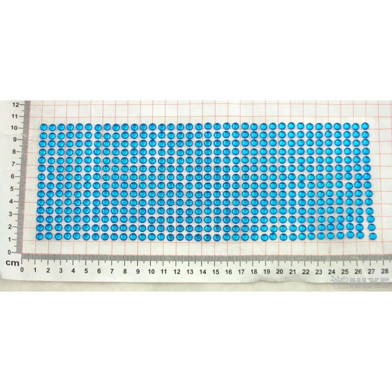 PERLIČKY NALEPOVACÍ 6mm 504ks*MODRÁ