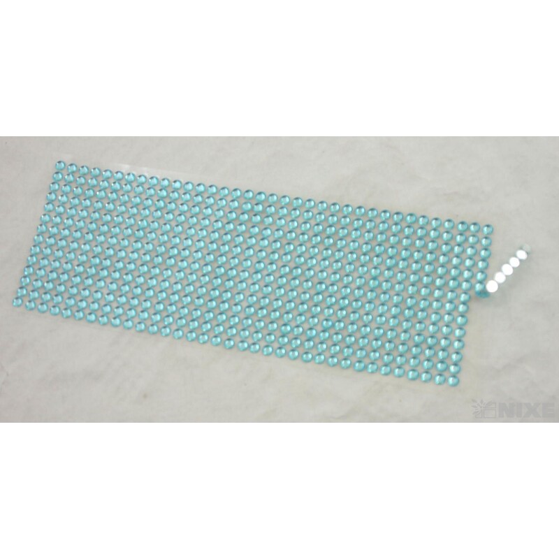 PERLIČKY NALEPOVACÍ 6mm 504ks*MODRÁ SV.